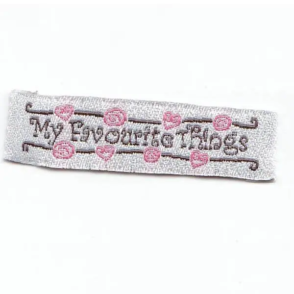 Woven Label 0006 — Woven Label supplied by Topono