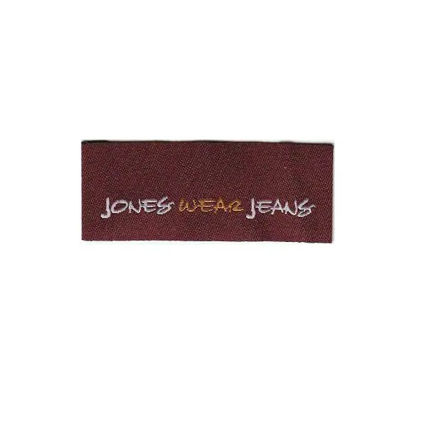 Woven Label 0063 — Woven Label supplied by Topono