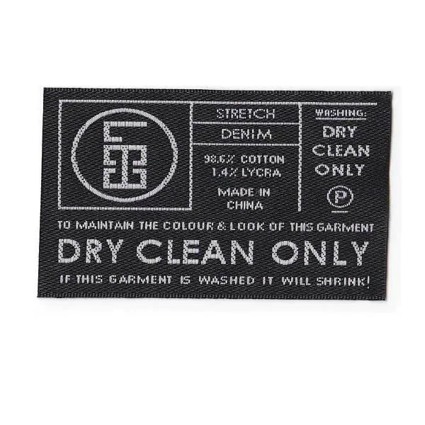 Woven Label 0073 — Woven Label supplied by Topono