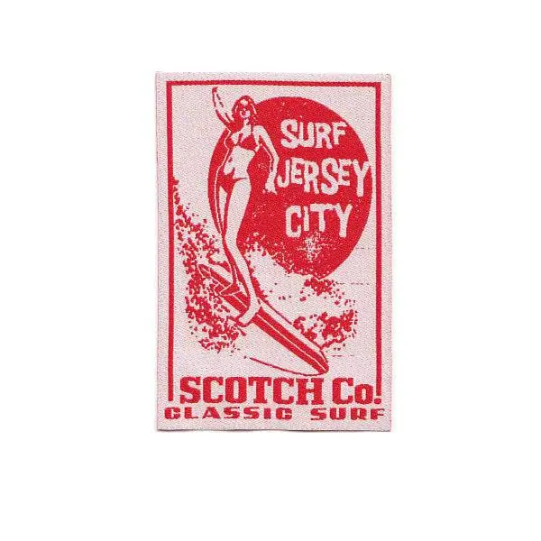 Woven Label 0101 — Woven Label supplied by Topono