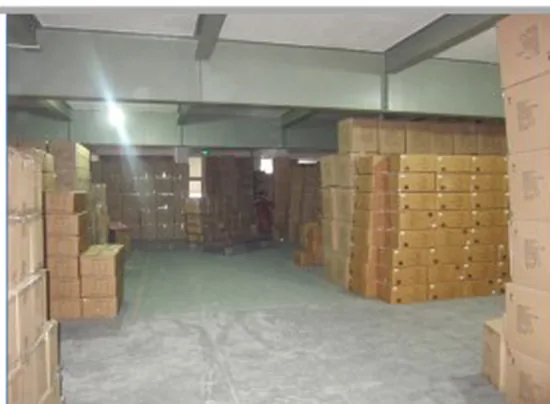 Finished store at Ningbo Topway Stationery & Promotion Co., Ltd.