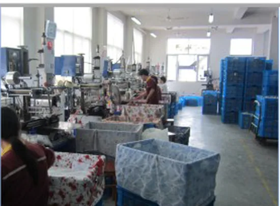 Heat transfer printing workshop at Ningbo Topway Stationery & Promotion Co., Ltd.