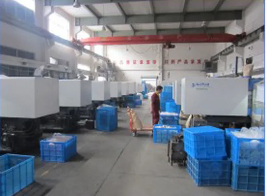Injection workshop at Ningbo Topway Stationery & Promotion Co., Ltd.