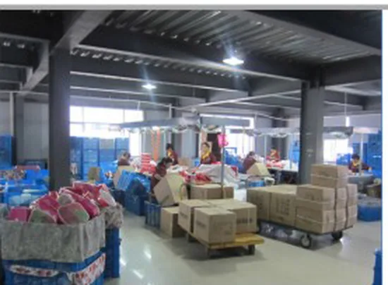 Packing workshop at Ningbo Topway Stationery & Promotion Co., Ltd.