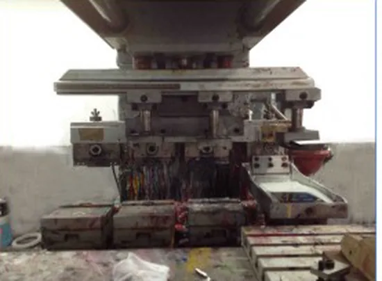3 color pad printing machine at Ningbo Topway Stationery & Promotion Co., Ltd.