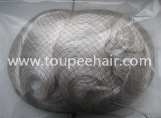 gray hair toupee base