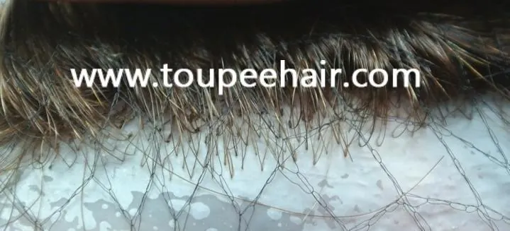 v-looped invisible front hairline