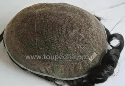 All French lace men's toupee in stock SFF