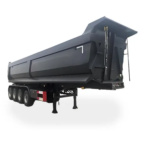 40m³U-type Tipping Trailer supplier in China - main view