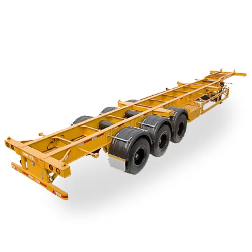 Competitive Container Skeleton Semi Trailer Price - main view