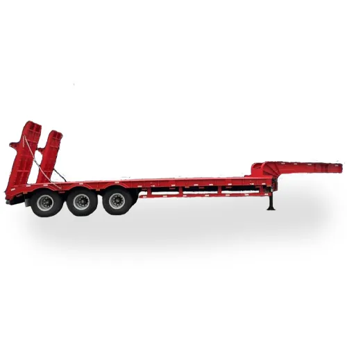Buy Low Bed Trailer 3/4 Axles Mechanical Suspension - main view