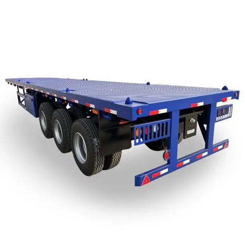Buy 3/4/5 Axles Flatbed Semi Trailer in Bulk - main view