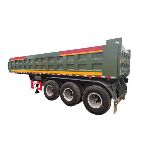 Heavy Duty 50Ton Dump Semi Trailer for Sale - main view