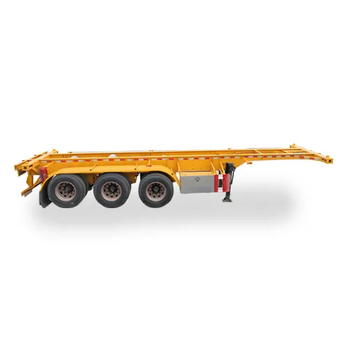 3 Axles Container Skeletal Semi Trailer Manufacturer - main view
