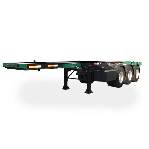 Durable 20FT Straight Skeleton Chassis For Sale - main view