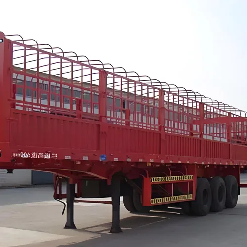 Fence Semi Trailer for Sale at Factory Price - side view