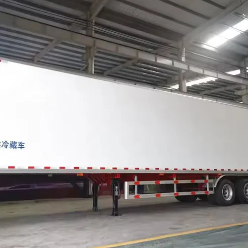 Top China 40FT Refrigerated Trailer Manufacturer - side view