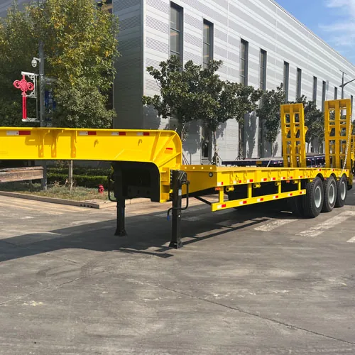 Lowboy Trailer for Sale - side view