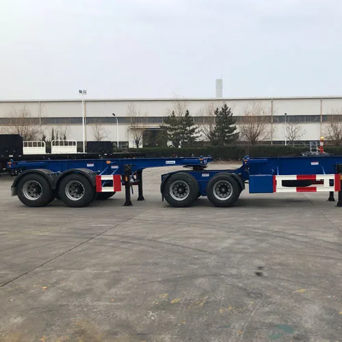 China Container Trailer Manufacturer - side view