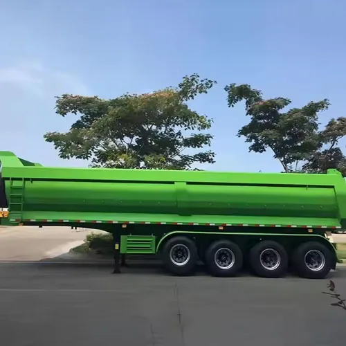Top China Dump Trailer Supplier - side view