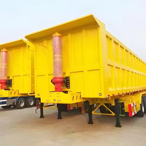 Custom-Made Tipper Trailer from SINOHENG - side view