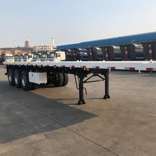 40FT Flatbed Trailer for Sale - suspension and axle detail