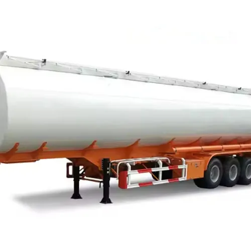 High-Quality 3 compartments Fuel Tank Trailer Manufacturer - suspension and axle detail