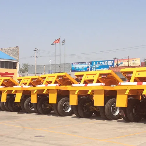 Reliable Flatbed Trailer Supplier - suspension and axle detail
