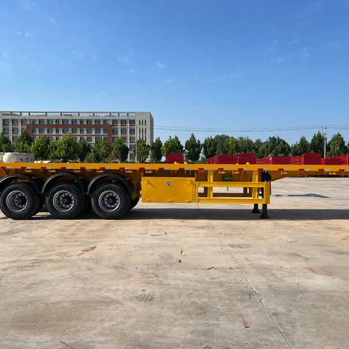 Best Flatbed Trailer Manufacturer - suspension and axle detail
