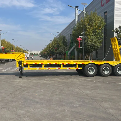 Lowboy Trailer for Sale - chassis detail