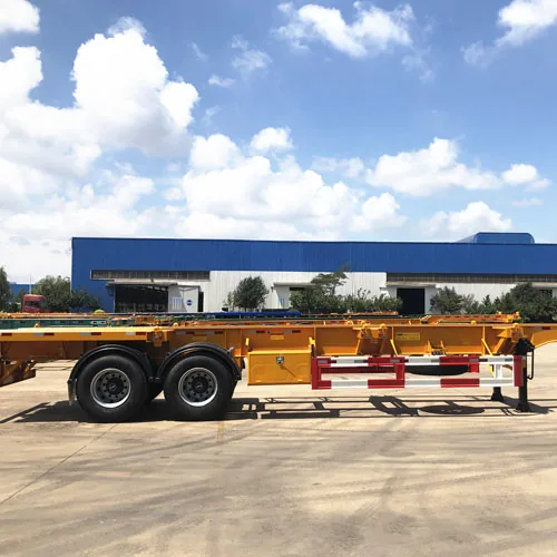 China Container Trailer Manufacturer - suspension and axle detail