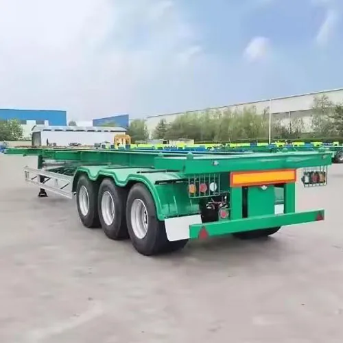 China Container Trailer Factory - suspension and axle detail