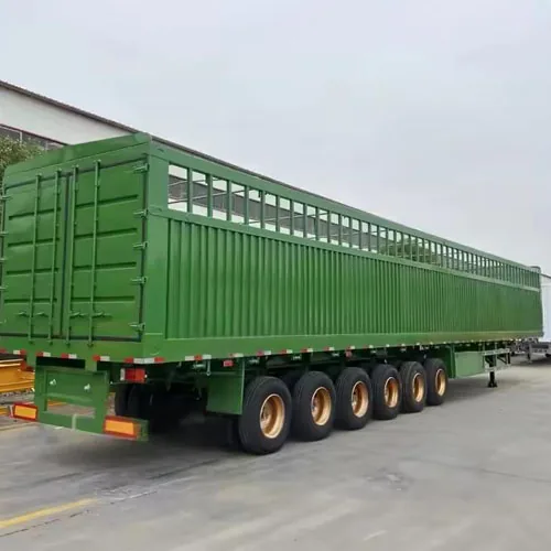 Custom Fence Trailer for Sale - rear view