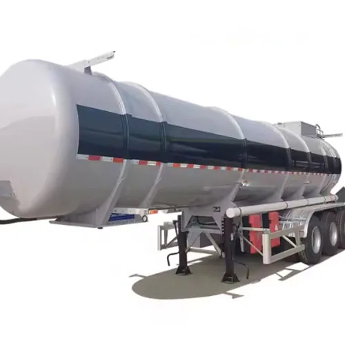 High-Quality 3 compartments Fuel Tank Trailer Manufacturer - chassis detail