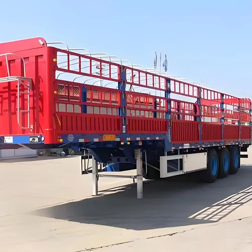 Fence Semi Trailer for Sale at Factory Price - chassis detail
