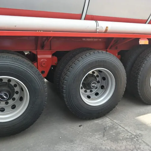 3 Axle 43 CBM Asphalt Tanker Trailer for Bitumen Transport - chassis detail