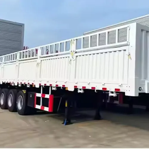 High-Quality 40Ft Drop Side Truck Trailer for Cargo Transport - chassis detail