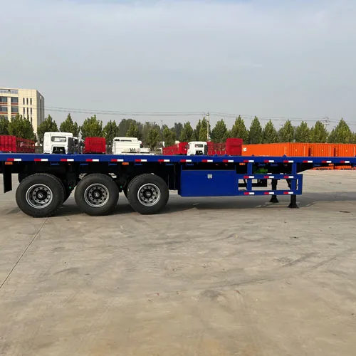 Buy 3/4/5 Axles Flatbed Semi Trailer in Bulk - chassis detail