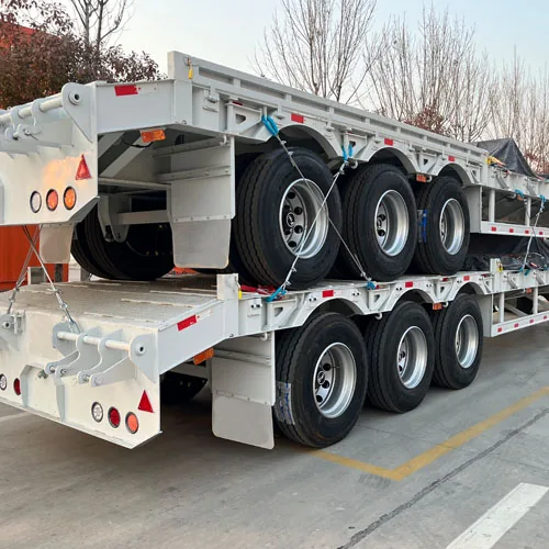 Lowboy Trailer for Sale - rear view