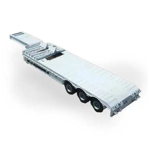 Extendable Lowbed Semi Trailer for Oversized Cargo - chassis detail