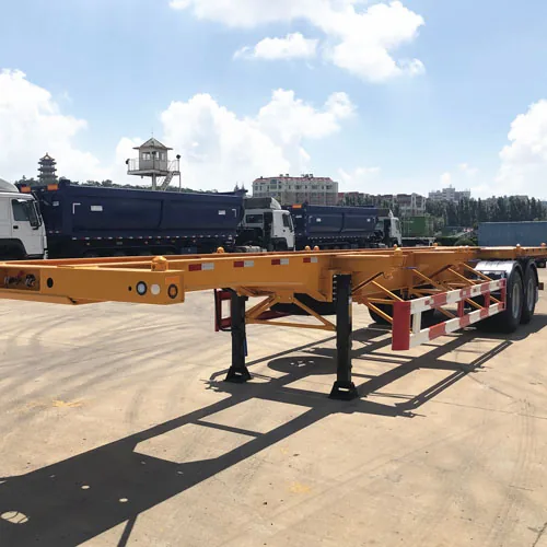 China Container Trailer Manufacturer - chassis detail