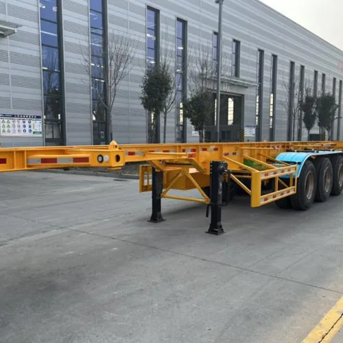 3 Axles Container Skeletal Semi Trailer Manufacturer - chassis detail