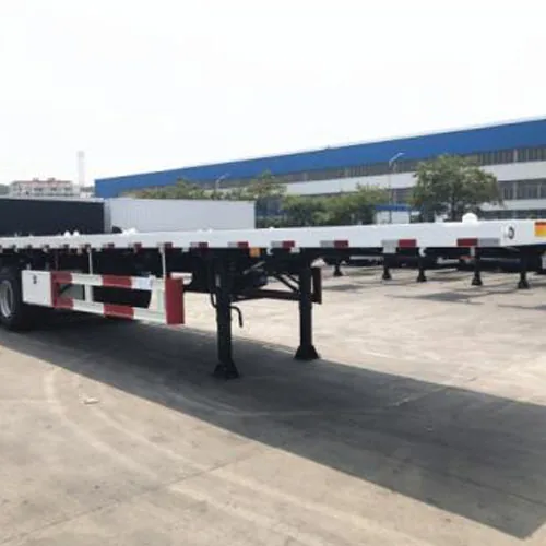 Flatbed Trailer vs. Drop Side Trailer: Which One is More Suitable for transporting goods? - SINOHENG trailer reference photo