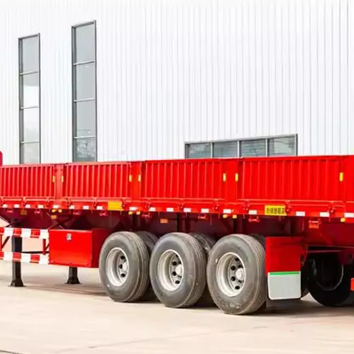 Drop Side Trailer for Sale - rear view