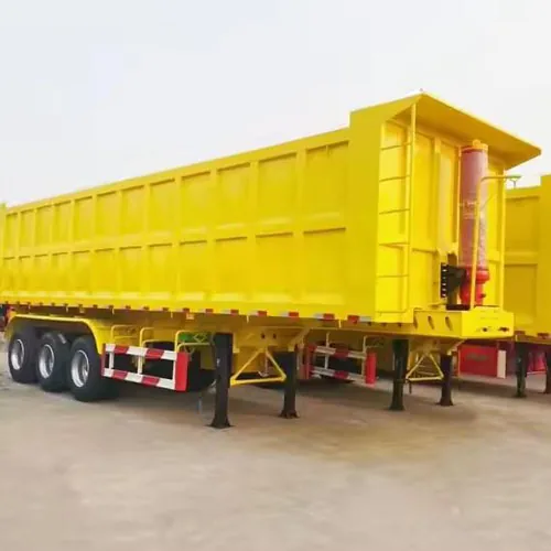 Custom-Made Tipper Trailer from SINOHENG - rear view