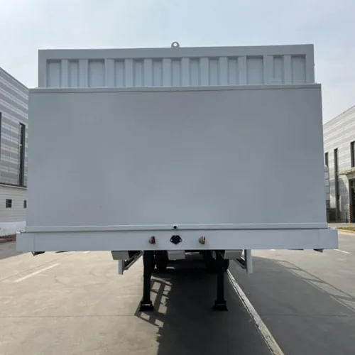 40FT Fence Semi Trailer for Sale - rear view