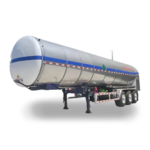 3 Axle 50000L Aluminum Alloy Tank/Tanker Semi Trailer - main view