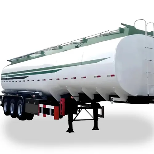 55cbm (55000 Liters) Diesel Fuel Tanker Semi Trailer for sales - main view