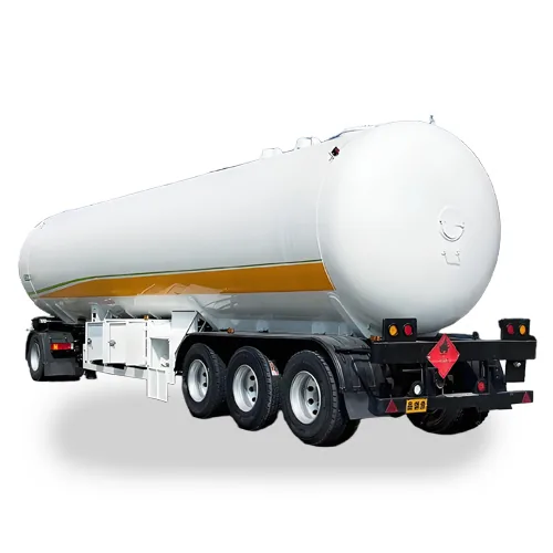 China-Made 3 Axle Gas Tank Semi Trailer - main view