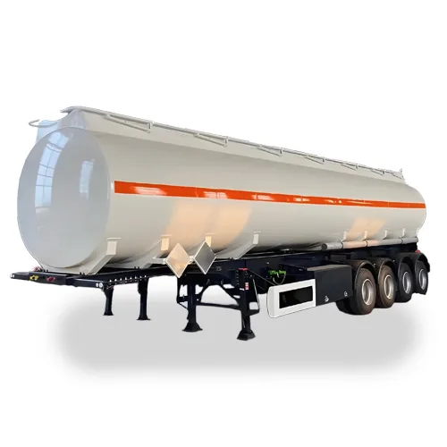 3-axle Aluminum Alloy Tanker 30,000L, 50,000L Diesel Tank Trailer For - main view